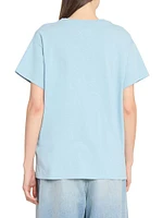 Stamp Logo Cotton T-Shirt