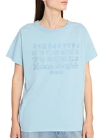 Stamp Logo Cotton T-Shirt