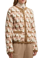 Wool and Alpaca Knit Cardigan