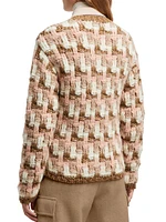 Wool and Alpaca Knit Cardigan