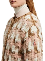 Wool and Alpaca Knit Cardigan