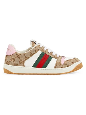Double G Vintage-Style Sneakers