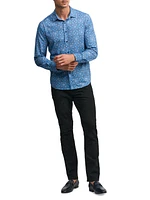 Zante Geometric Print Button-Front Shirt