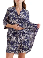 Cheri Blossom Boxer Pajamas