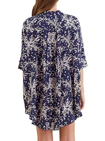 Cheri Blossom Boxer Pajamas