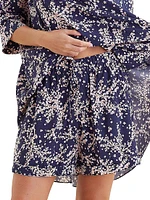 Cheri Blossom Boxer Pajamas