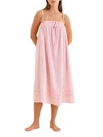 Sabine Seersucker Stripe Nightie