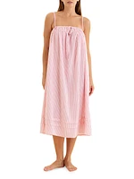 Sabine Seersucker Stripe Nightie