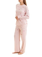Jada Hearts Boxy T-Shirt Pajamas