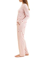 Jada Hearts Boxy T-Shirt Pajamas