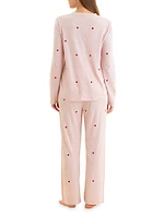 Jada Hearts Boxy T-Shirt Pajamas