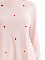 Jada Hearts Boxy T-Shirt Pajamas