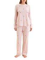 Jada Hearts Boxy T-Shirt Pajamas