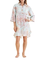 Coco Resort Floral Linen Nightie