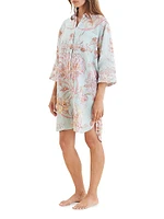 Coco Resort Floral Linen Nightie