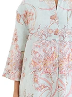 Coco Resort Floral Linen Nightie