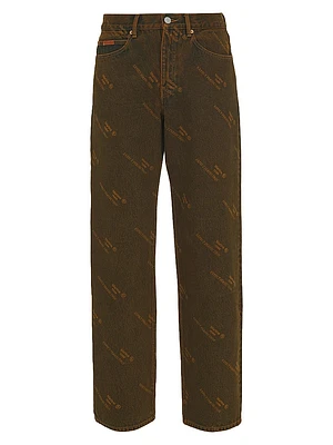 Logo Relaxed-Fit Jeans
