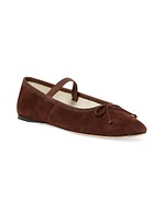 Leonie Suede Ballet Flats