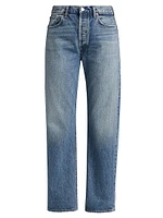 Fran High-Rise Straight-Leg Jeans