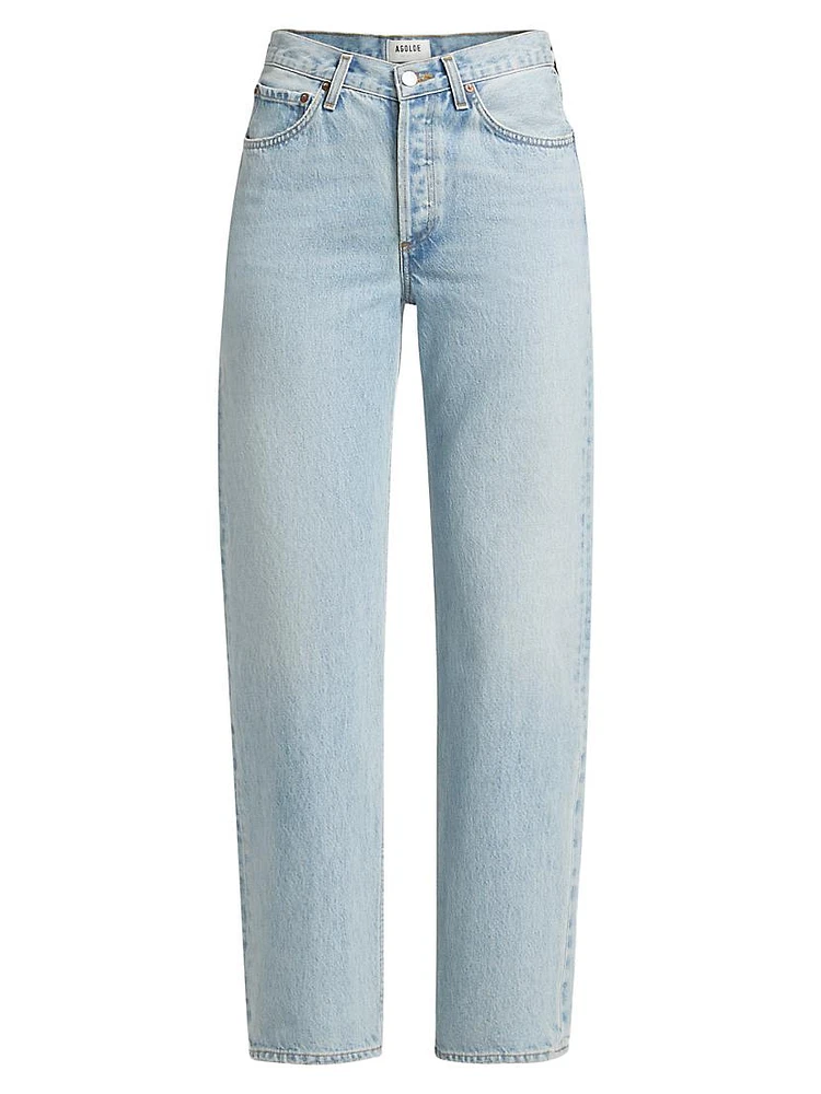 Kelly V-Waist Straight Leg Jean