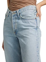 Kelly V-Waist Straight Leg Jean