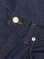 Nolan Denim High-Rise Shorts