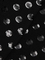 Mensy Sequined Tuxedo-Style Blazer