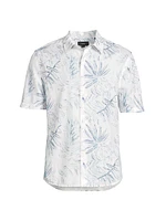 Short-Sleeve French Placket Shirt