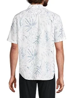 Short-Sleeve French Placket Shirt