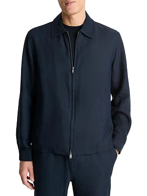 Woven Bomber Jacket