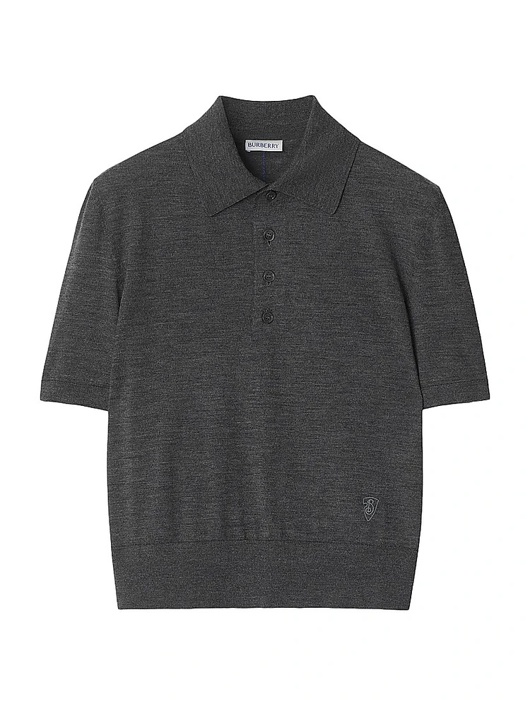 Wool Polo Shirt
