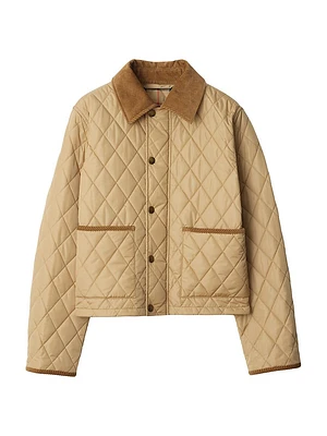 Diamond Quilted Jacket