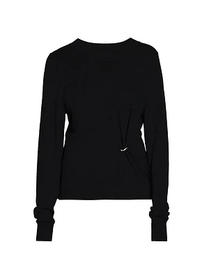 Cosima Pierced Sweater
