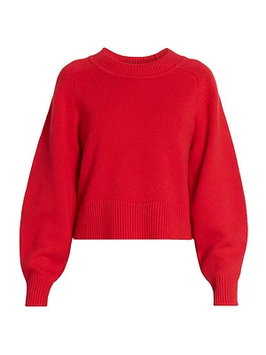 Leandra Merino Wool-Cashmere Sweater