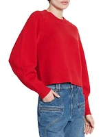 Leandra Merino Wool-Cashmere Sweater
