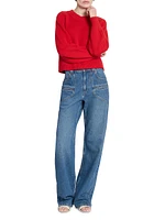 Leandra Merino Wool-Cashmere Sweater