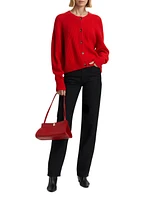 Bastia Rib-Knit Cashmere Oversized Cardigan