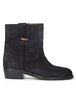 Lylie 35MM Suede Ankle Boots
