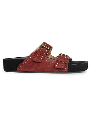 Lennyo Suede Sandals