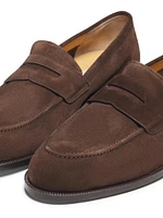 Charney Suede Penny Loafers
