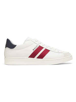 Thiago Ribbon Low-Top Leather Sneakers