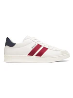 Thiago Ribbon Low-Top Leather Sneakers