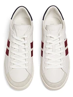 Thiago Ribbon Low-Top Leather Sneakers