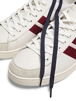 Thiago Ribbon Low-Top Leather Sneakers