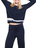 CozyChic Ultra Lite Striped Knit Wide-Leg Pants