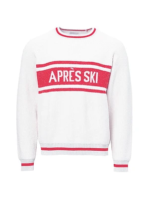 CozyChic Printed Cotton-Blend Sweater