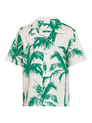 Palm Tree Short-Sleeve Shirt