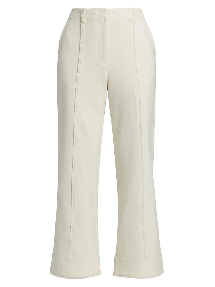Sully Wide-Leg Cropped Pants