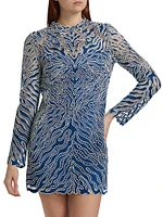 Charis Embellished Minidress