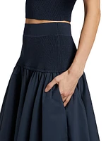 Stella Knit Waist Maxi Skirt